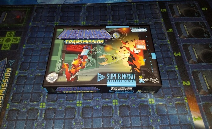 Incoming Transmission cooperative sci-fi pixel board game kickstarter sealed NIB