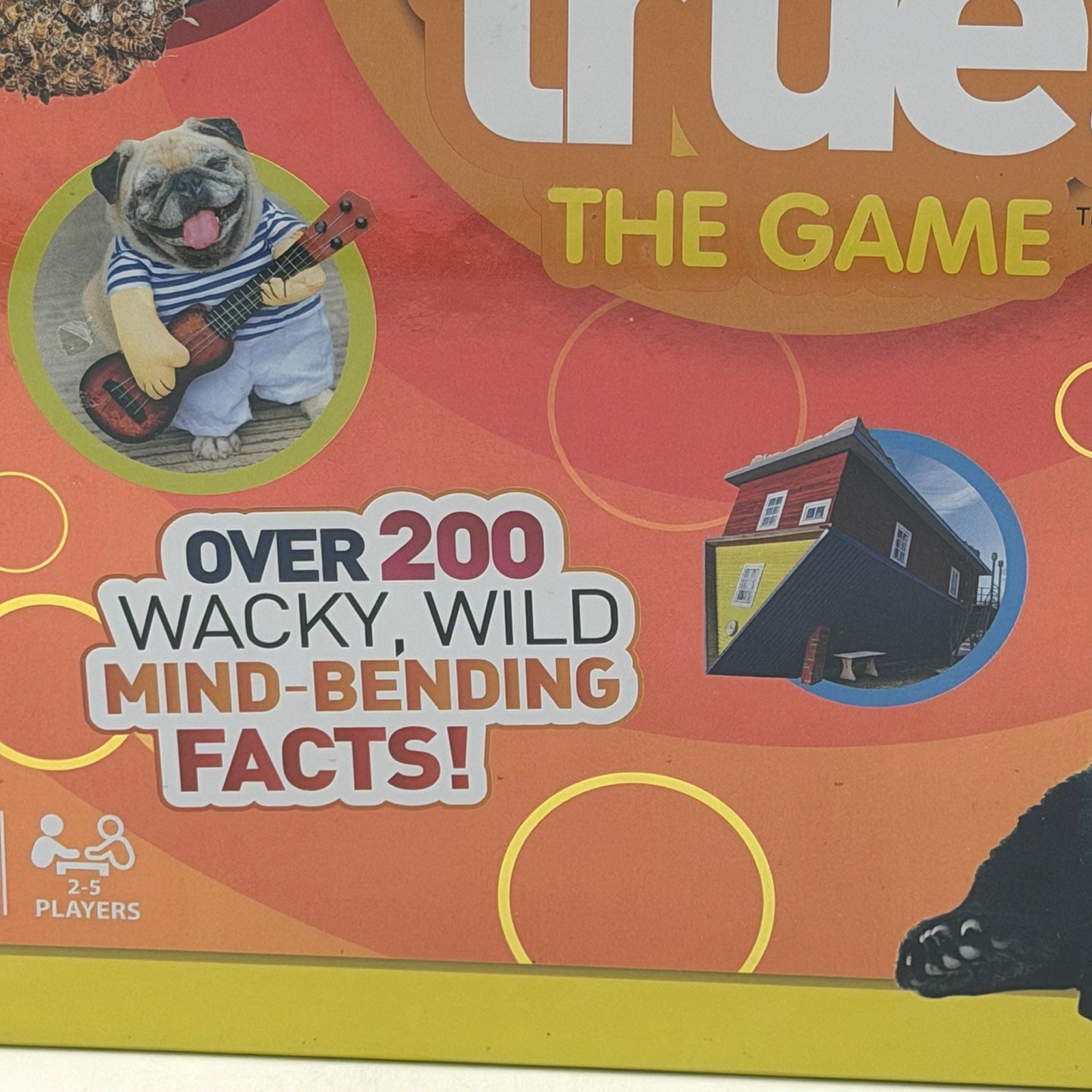 New Sealed Weird but true National Geographic Board Game