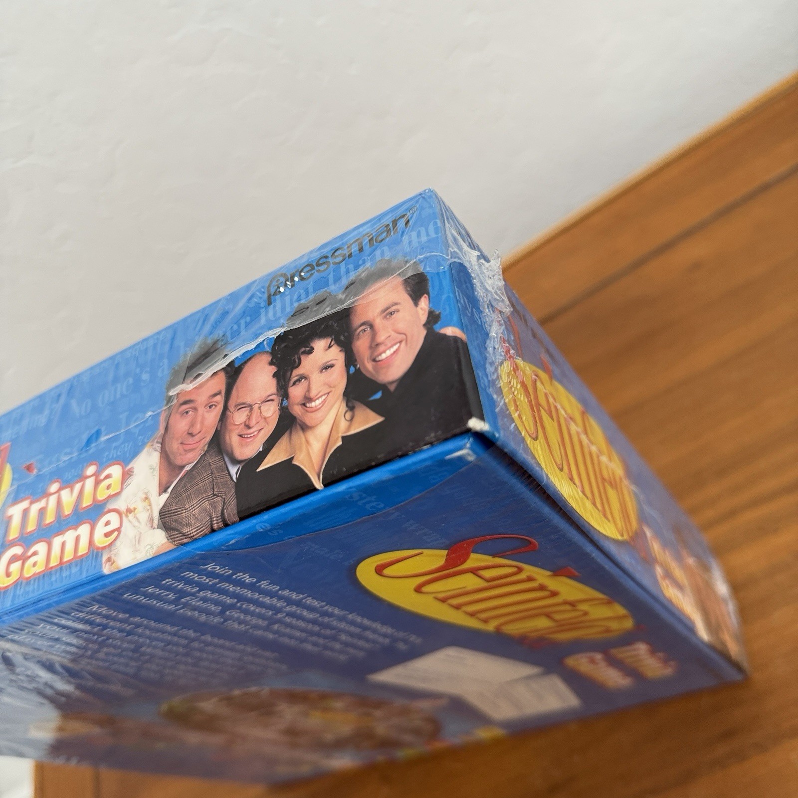 Pressman Seinfeld Trivia Game Complete Game 2-4 Adult Players 2009 MPN 5300