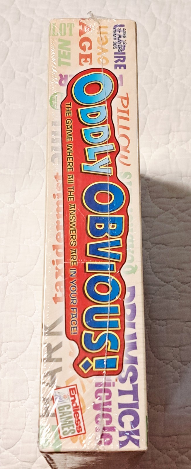 Oddly Obvious Game Endless Games The Answers Are All In Your Face New Sealed
