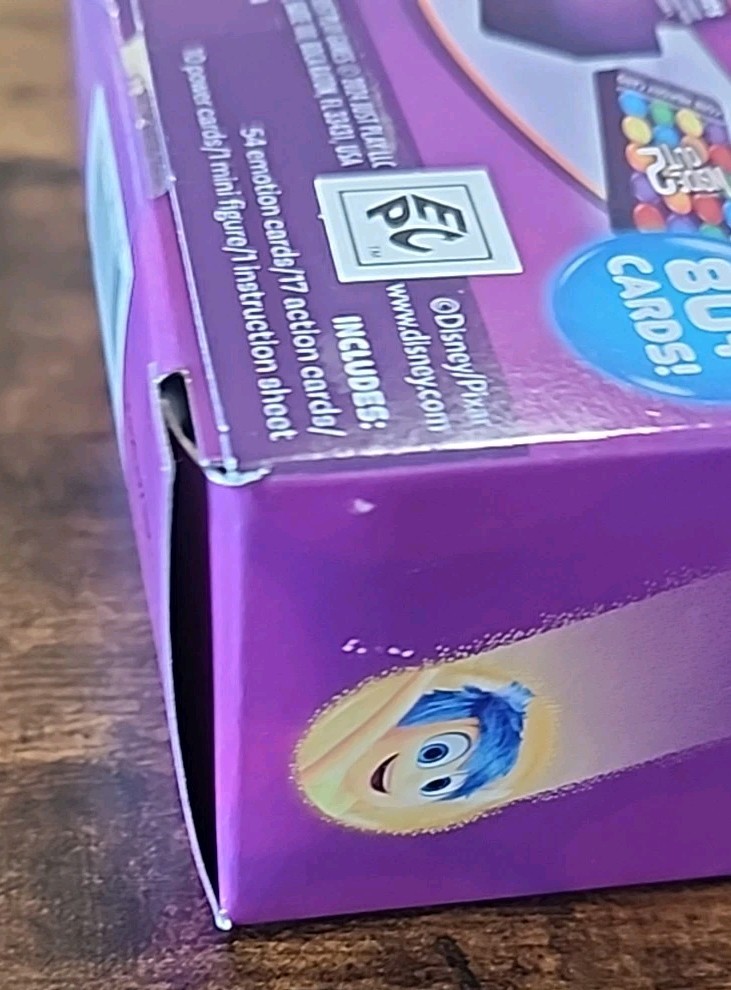 Disney Pixar Inside Out 2 Mixed-Up Emotions Card Game With Anxiety Figure