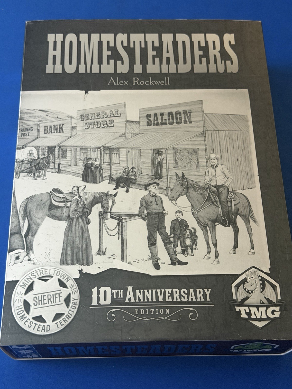 Homesteaders 10th Anniversary + New Beginnings – Board Game – OOP – Unplayed
