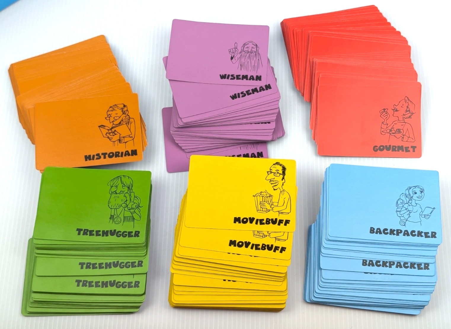 HexaQuest Strategic Trivia Game Tumbling Heads 100% COMPLETE Second Edition