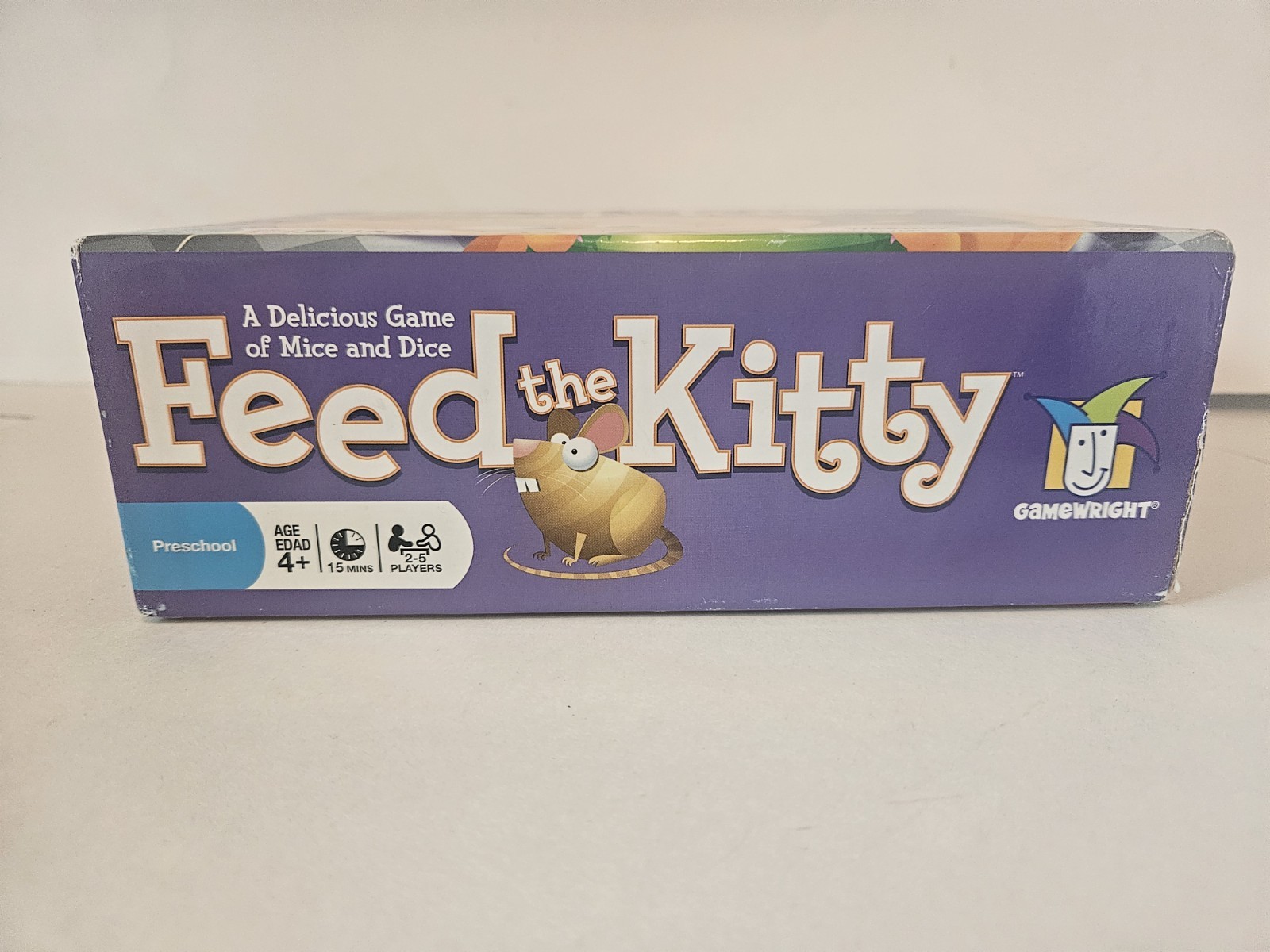 Feed the Kitty – A Delicious Game of Mice and Dice – Gamewright 2006 Preowned