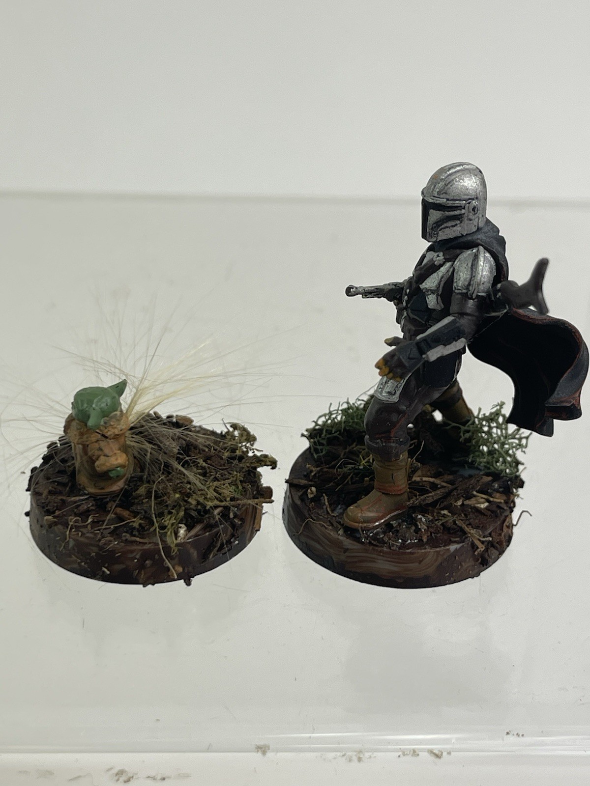 Hand Painted Star Wars Legion Din Djarin & Grogu Operative Expansion AMG SWL98