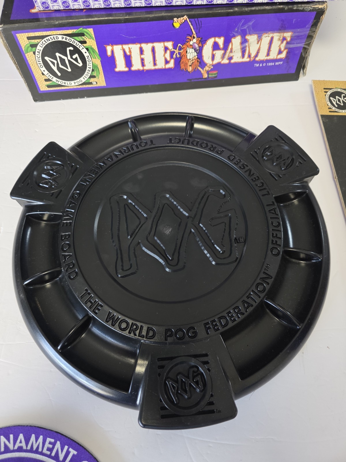 Vintage 1994 POG The Game World POG Federation Milton Bradley COMPLETE UNUSED!