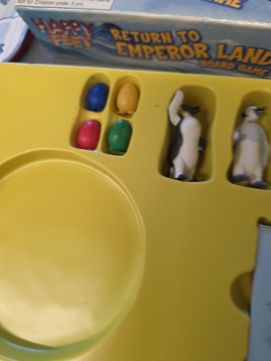 Happy Feet Sababa Toys Return to Emperor Land Board Game Brand Ages 5+