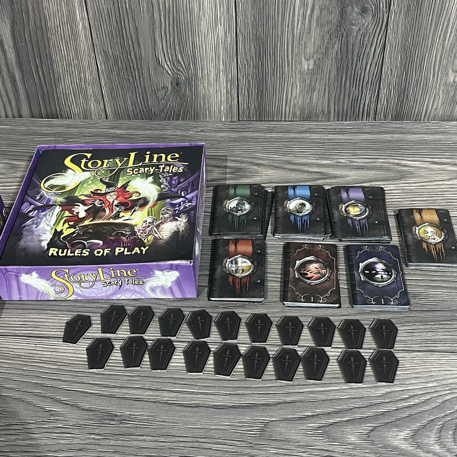 StoryLine: Scary Tales (Complete in Box, 2016, Designer Gabriele Mari) Spooky