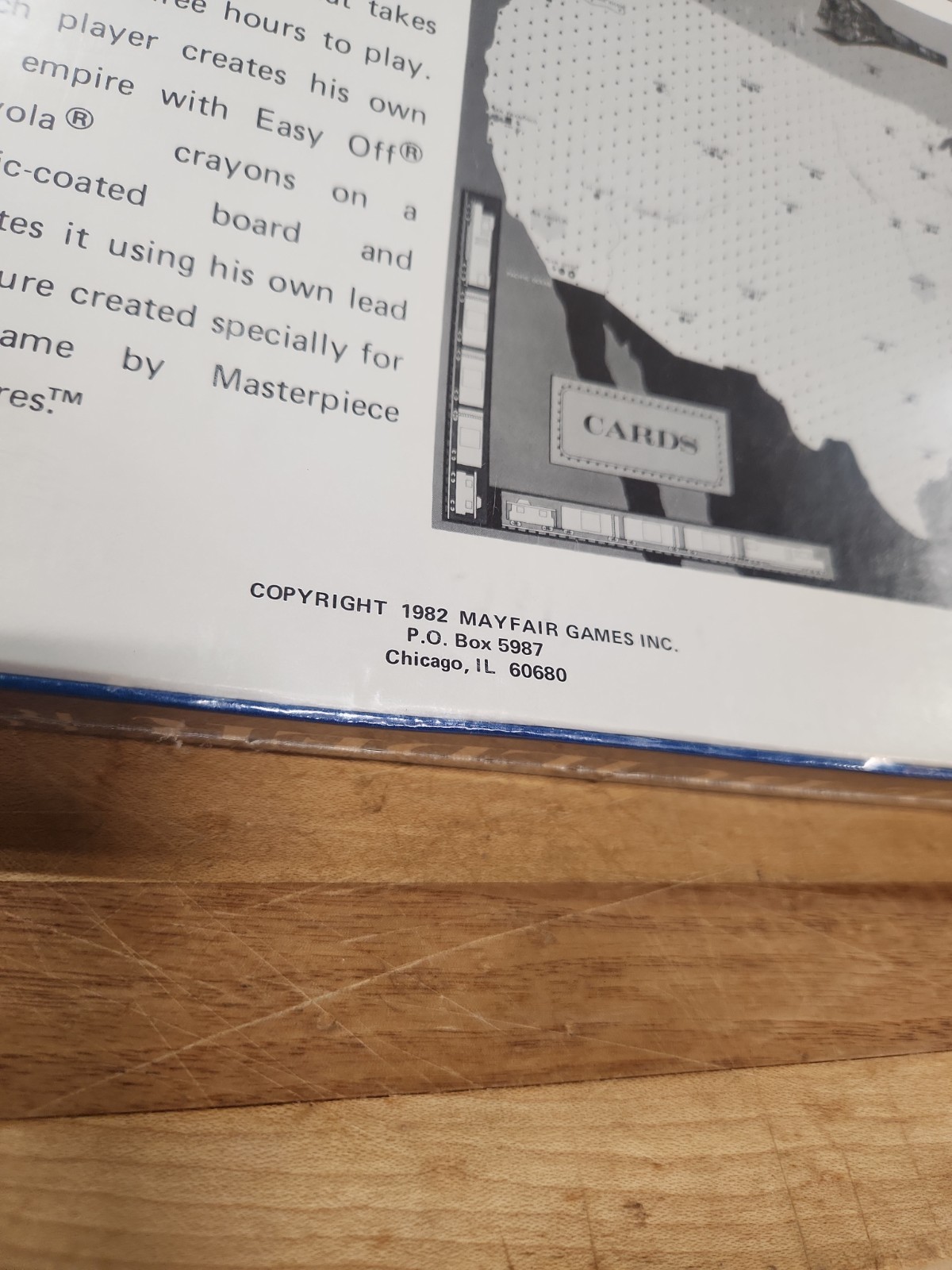 Empire Builder 1st Ed New in Shrink by Mayfair Games