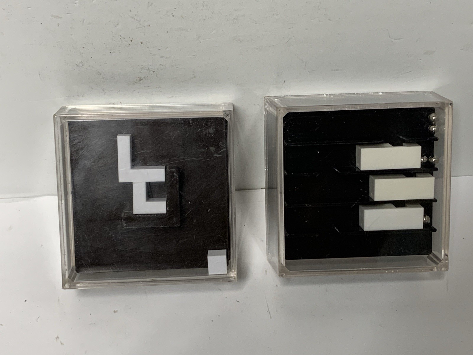 Vintage Reiss Games (Lot Of 2) Handheld Games, #391/396, 1976 Brainteaser Puzzle