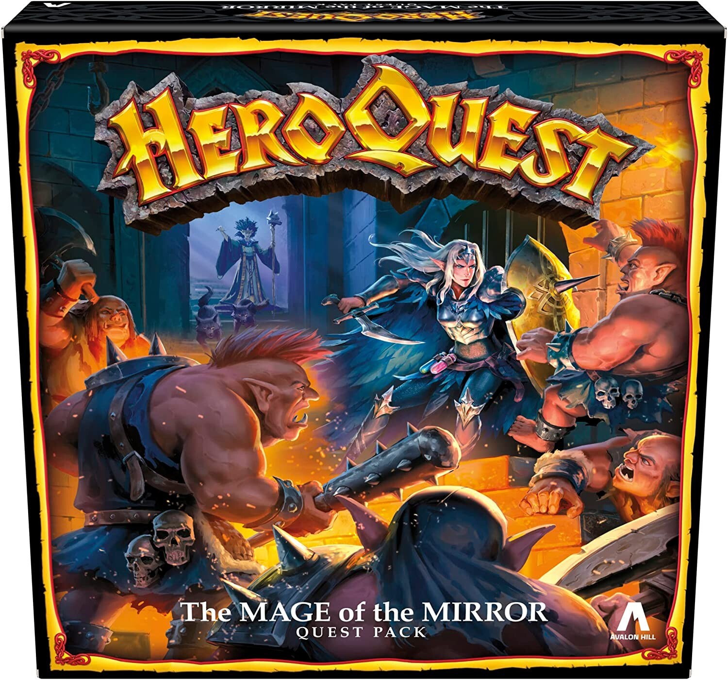 HeroQuest The Mage of the Mirror Quest Pack Expansion New Sealed READY TO SHIP