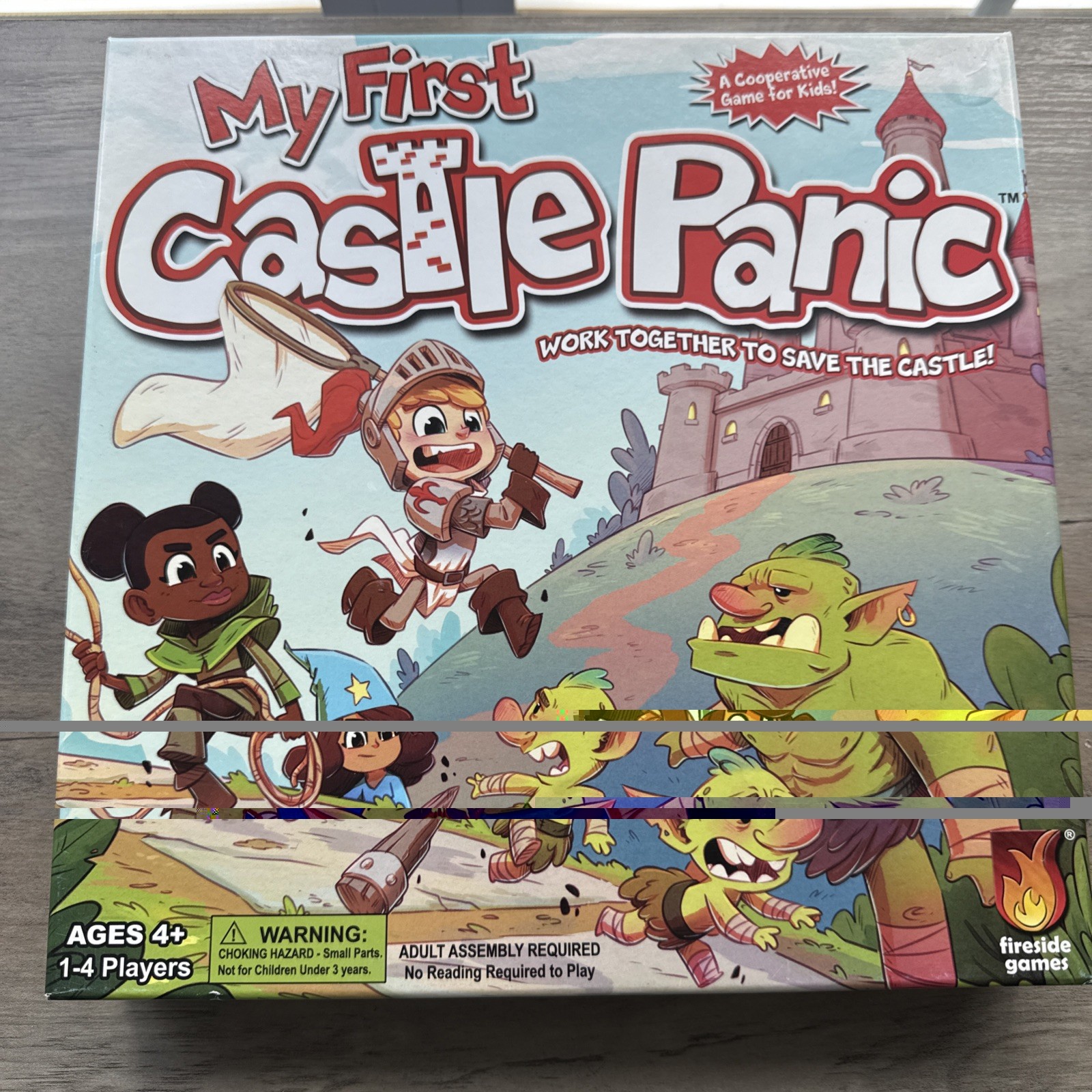 My First Castle Panic Fantasy Cooperative Family Board Game-Complete- complete