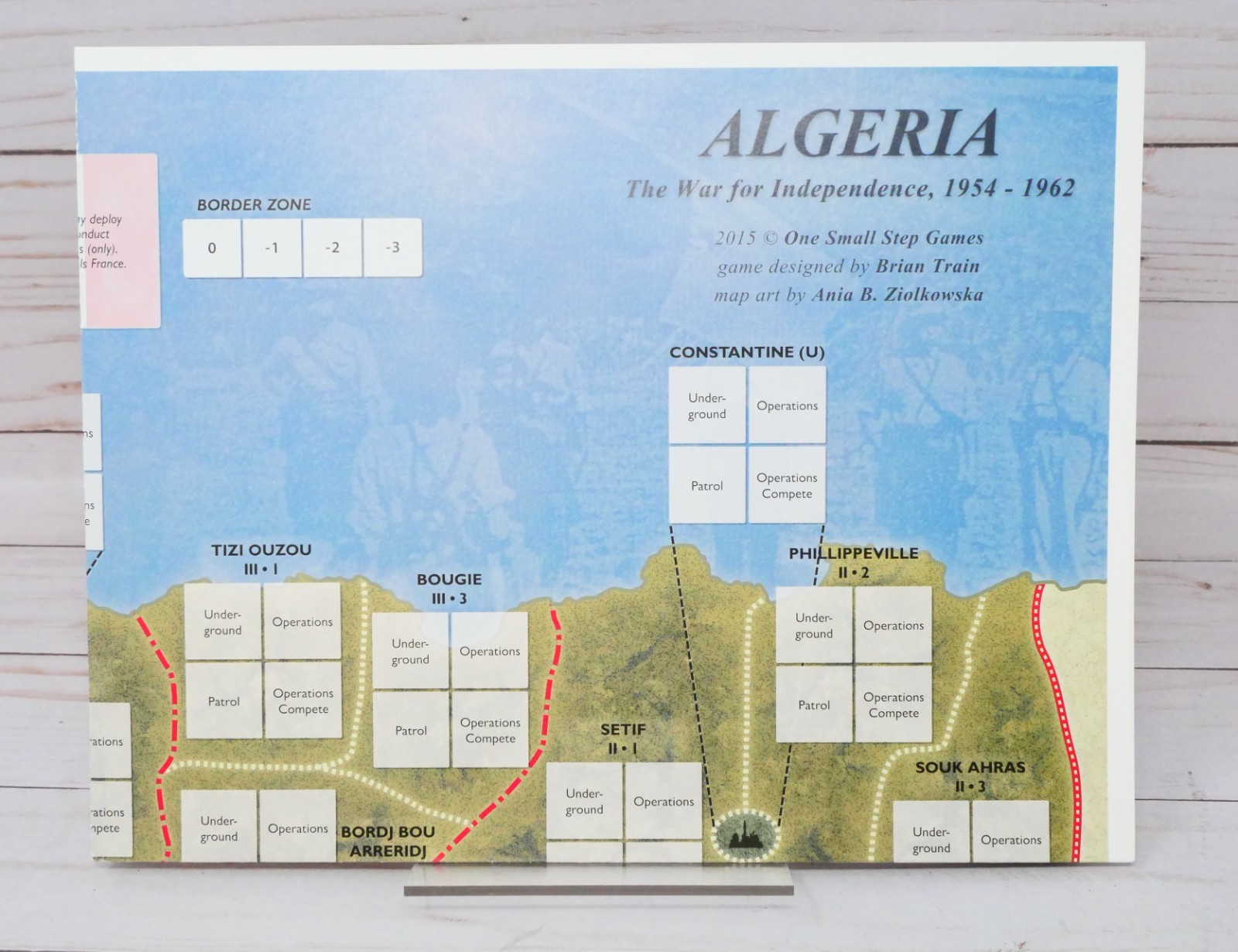 OSS One Small Step Games, Folio Series 9, Algeria 1954-1962, Unpunched