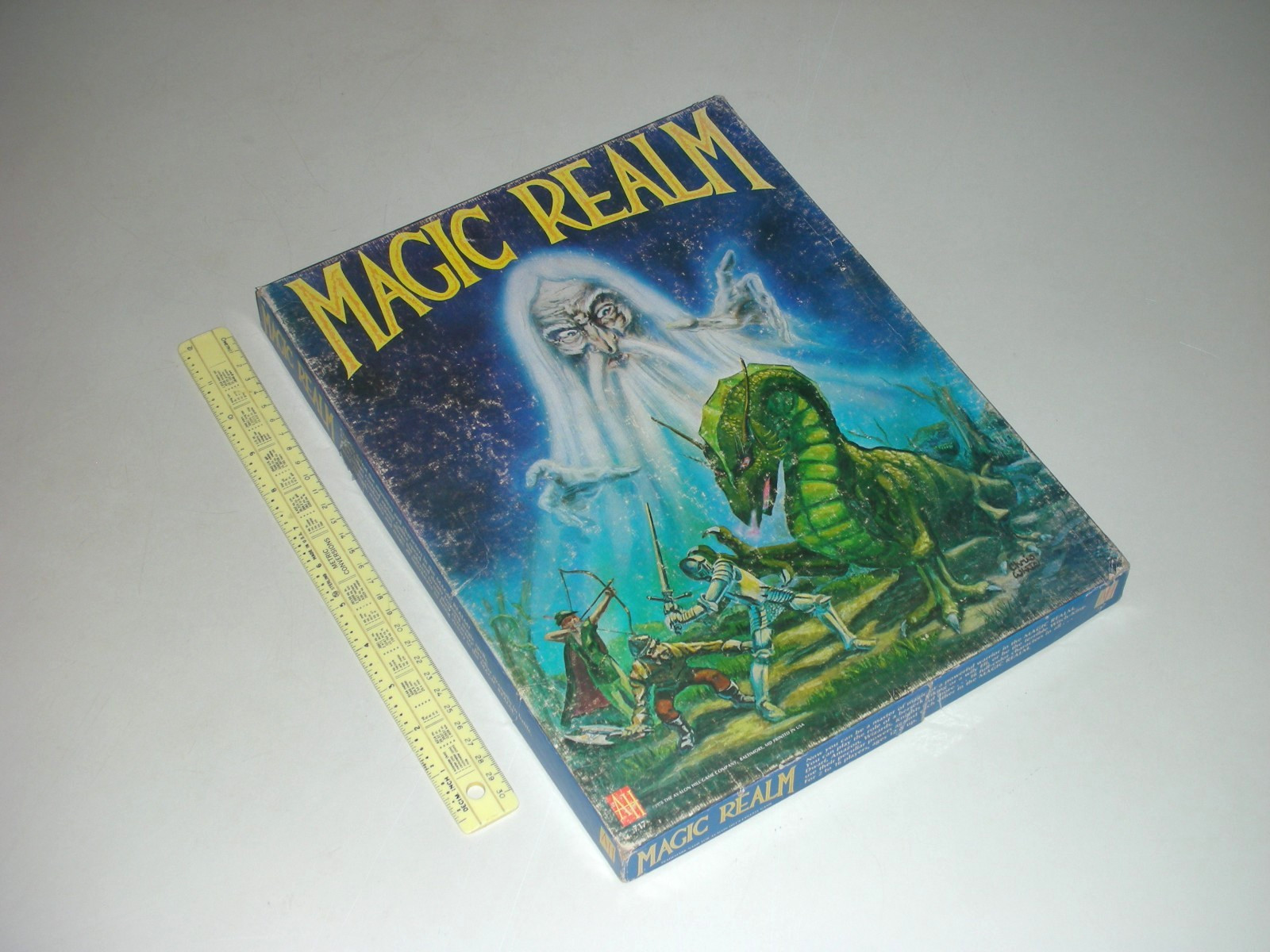Magic Realm Board Game – First Edition Box Set – Errata and Misprints – Verified