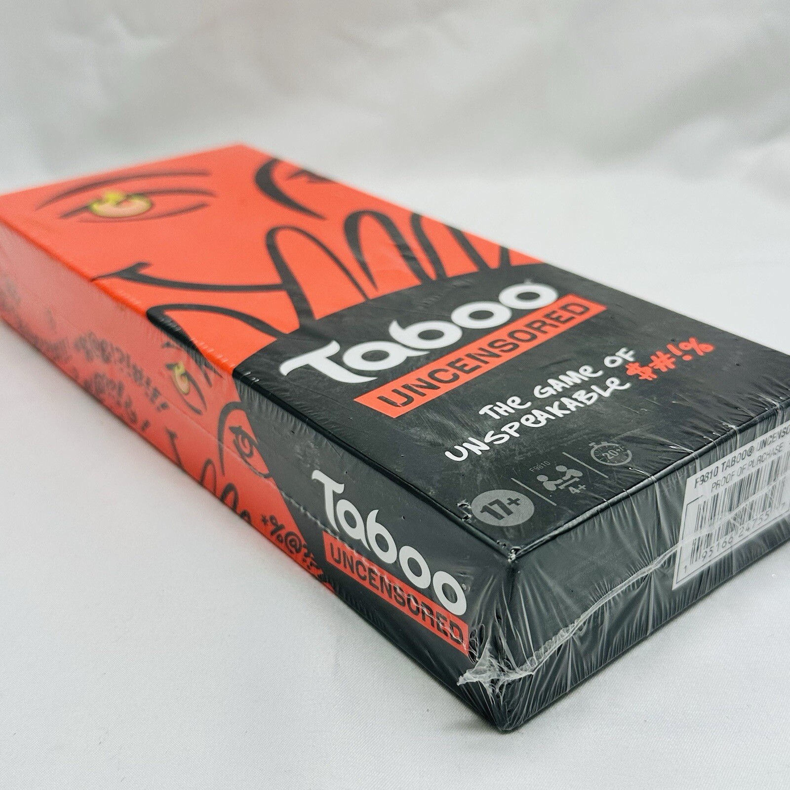 Hasbro Gaming Taboo Uncensored Board Game for Adults Only Ages 17+ 4+ Player