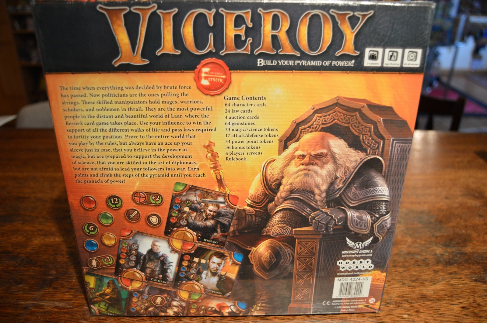 Viceroy – Build Your Pyramid of Power! Mayday Games NEW