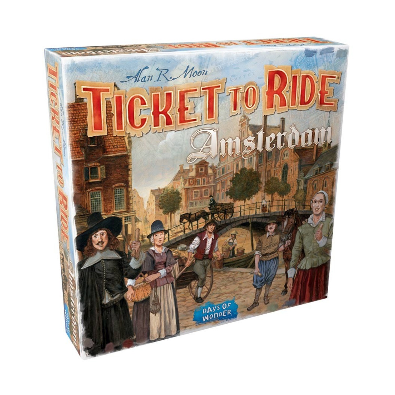 Days of Wonder Ticket to Ride Ticket to Ride – Amsterdam Box VG+/EX