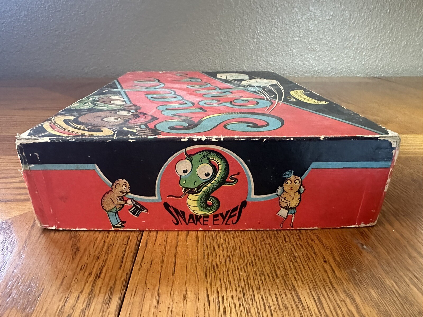 Vintage Snake Eyes No.27 Game Circa 1930s By Selchow & Righter – Fair to Good