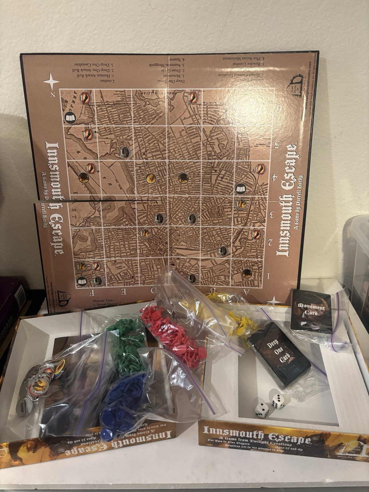 Innsmouth Escape Fantasy Role Playing Game 2008 Twilight Creations Complete
