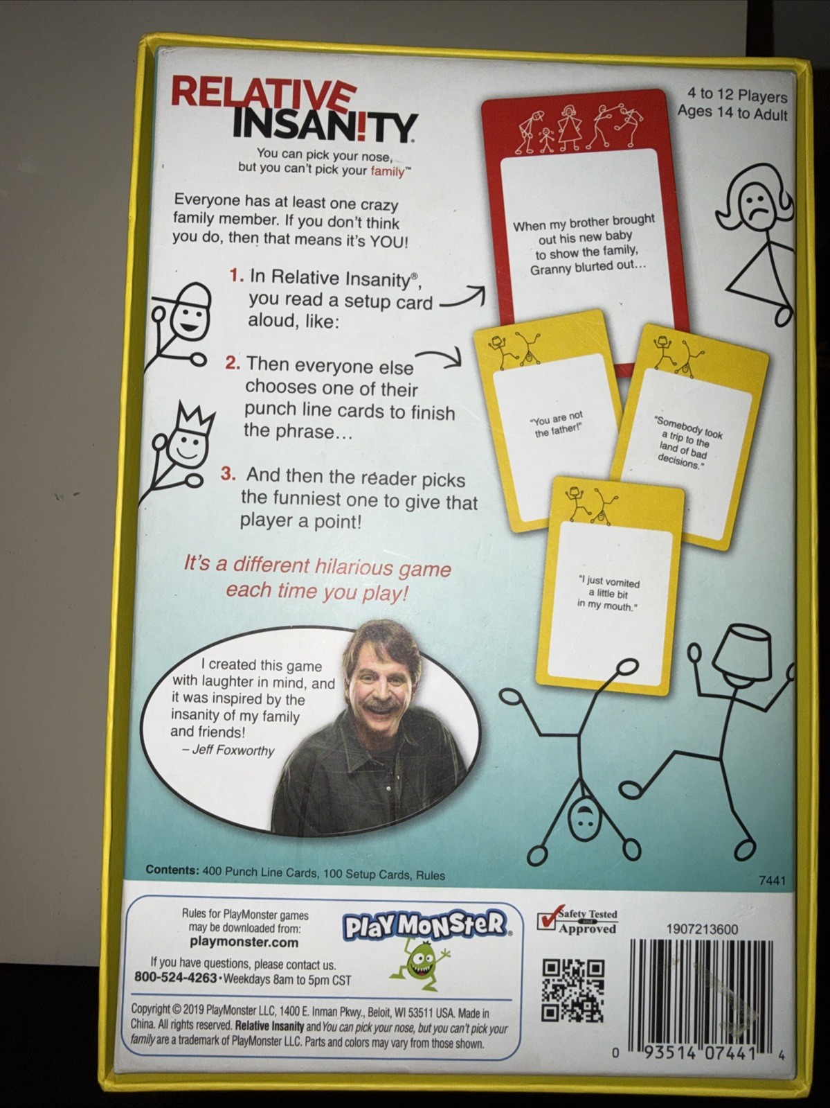 Relative Insanity Game -Jeff Foxworthy-