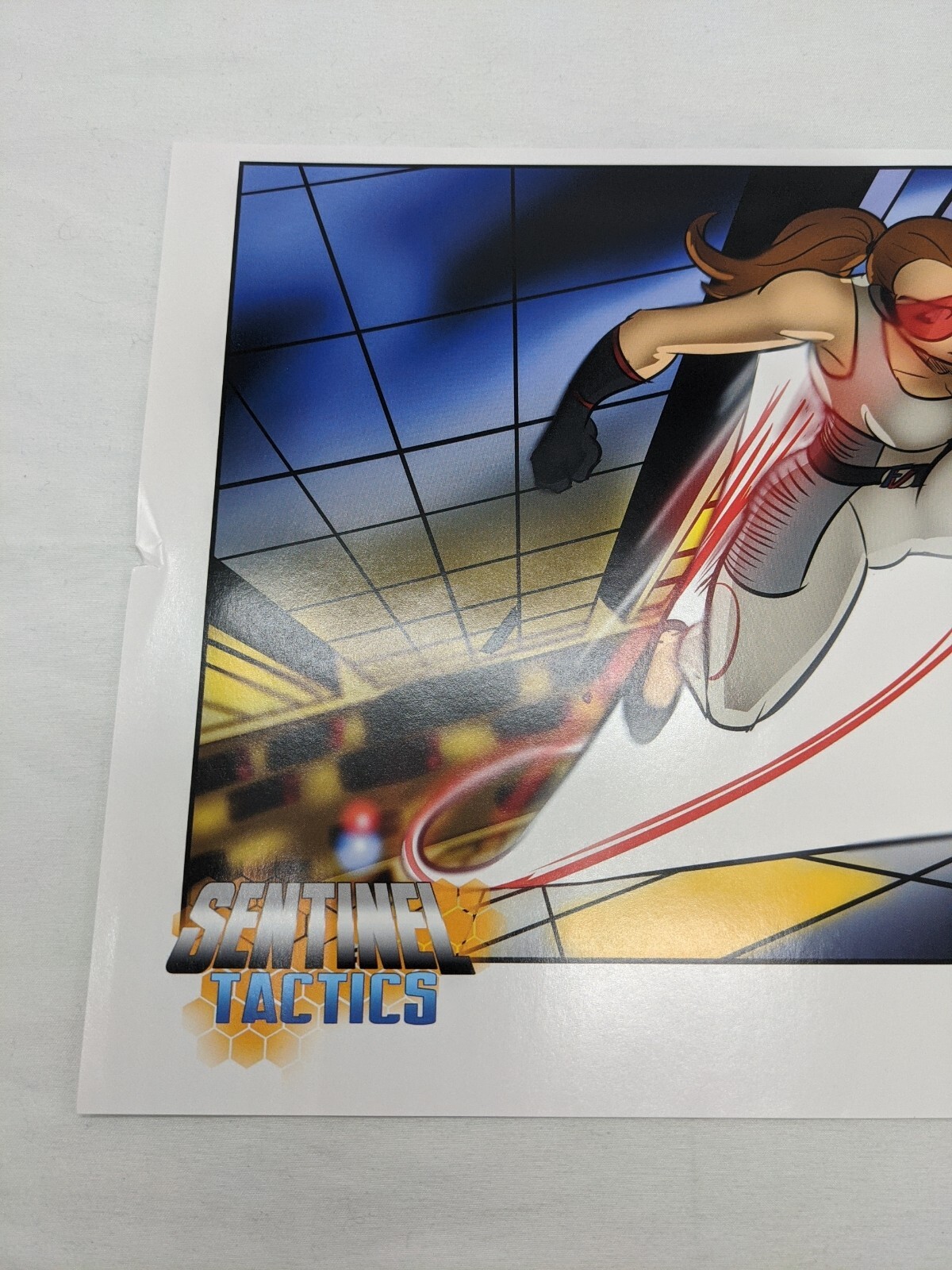 Sentinel Tactics The World Stands Still 11″ X 8 1/2″ Art Print By Adam Rebottaro