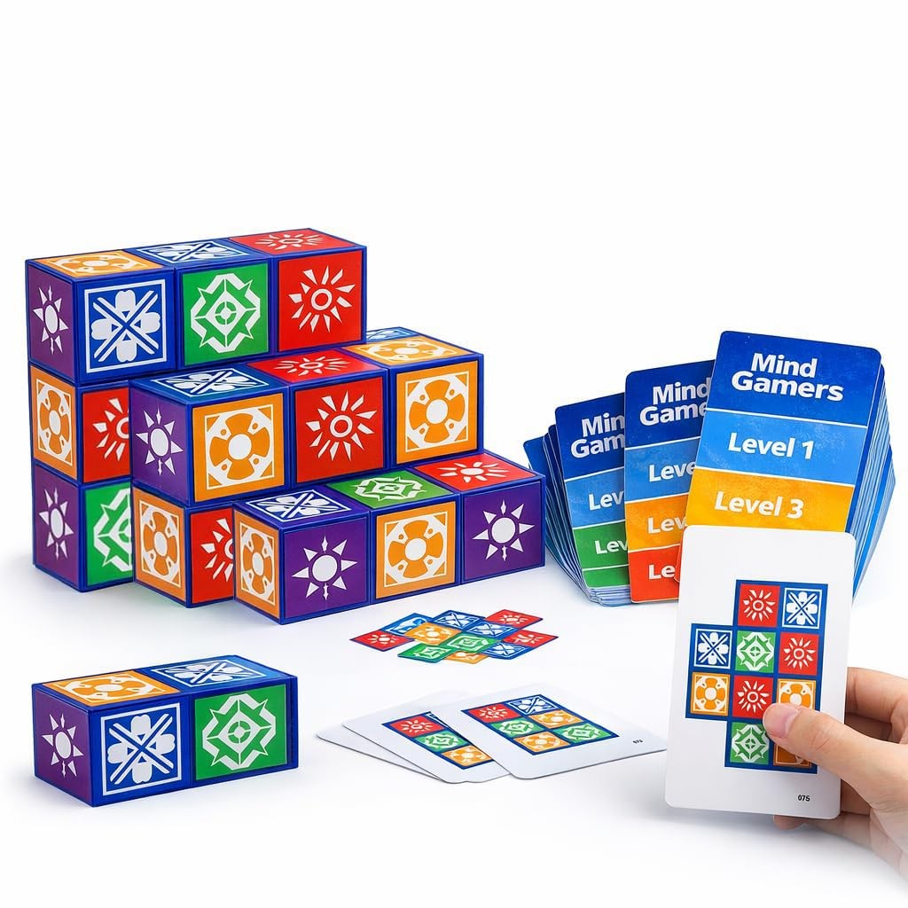 Puzzle Matching Block Game Visual Recognition Family Board Game Problem Solving