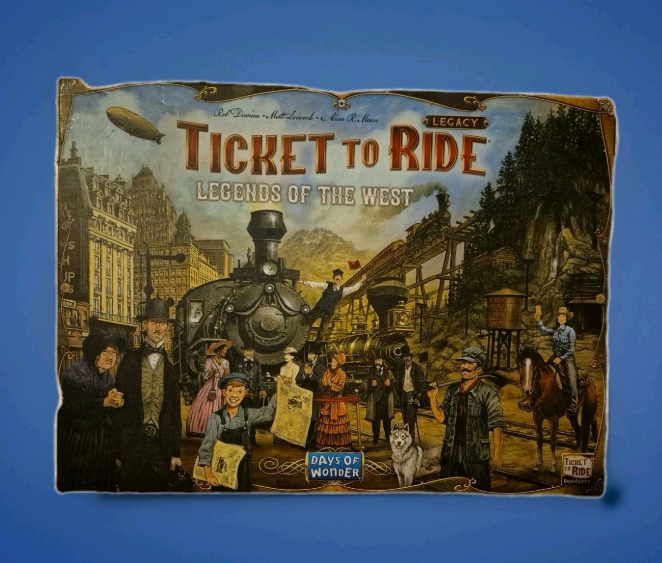 Days of Wonder: Ticket to Ride Legacy: Legends of The West – Board Game NOB