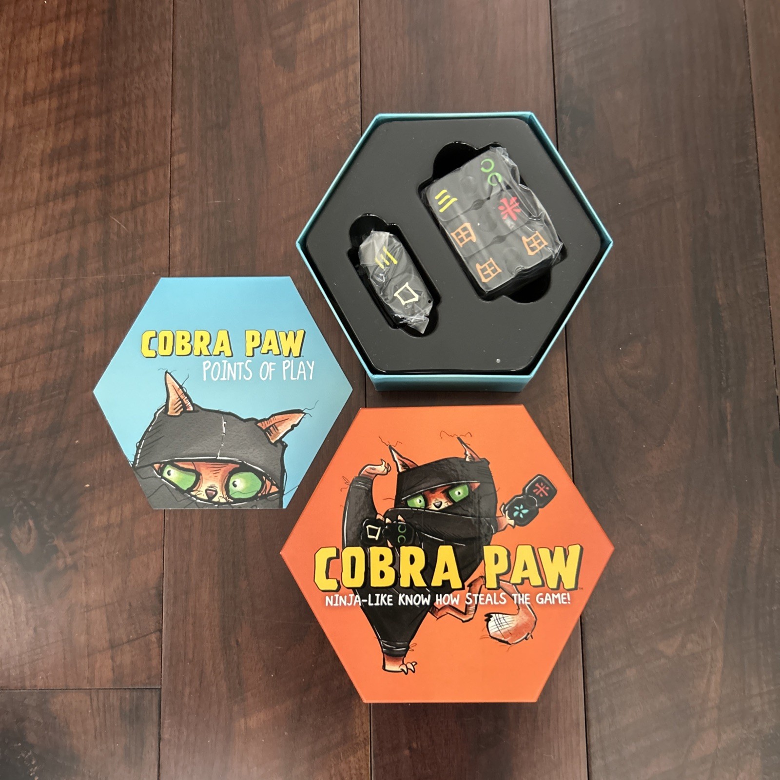 Cobra Paw Game Ninja Tile Stategy Game 100% Complete NEVER USED plastic still on