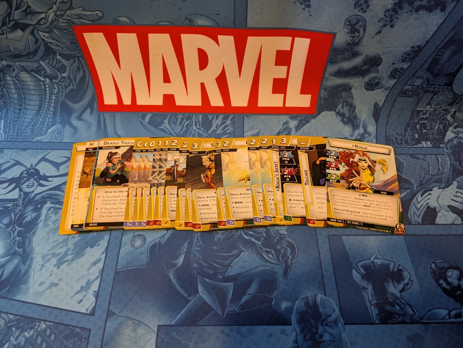 Marvel Champions LCG Rogue ONLY Hero Cards