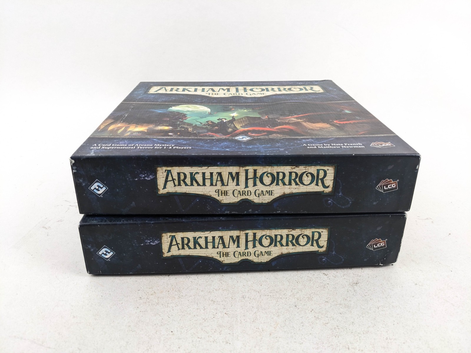 Arkham Horror Living Card Game 2x Base Core Set LCG + Extras READ