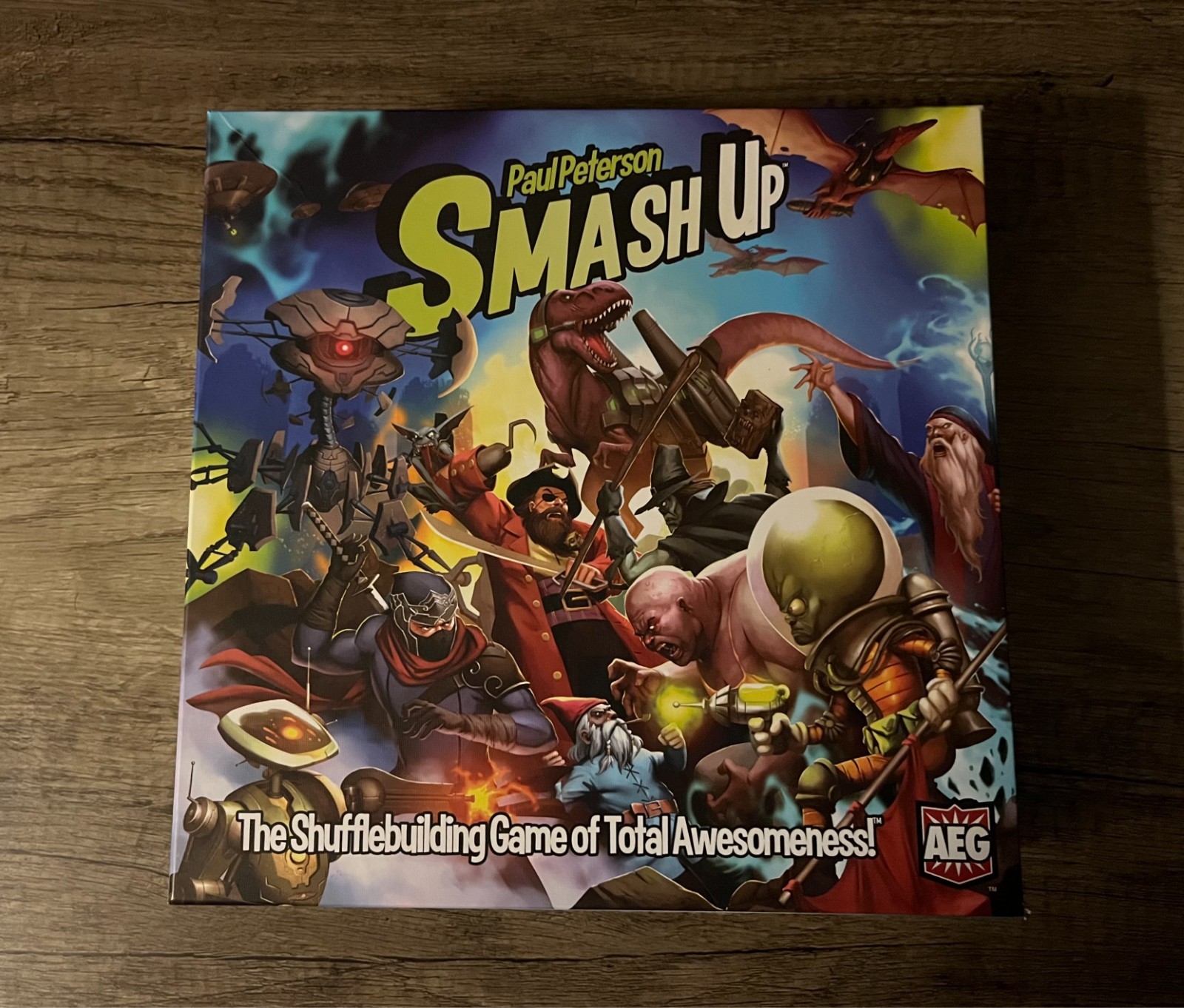 Smash Up Base Game – AEG – Includes Geeks and Sheep Factions