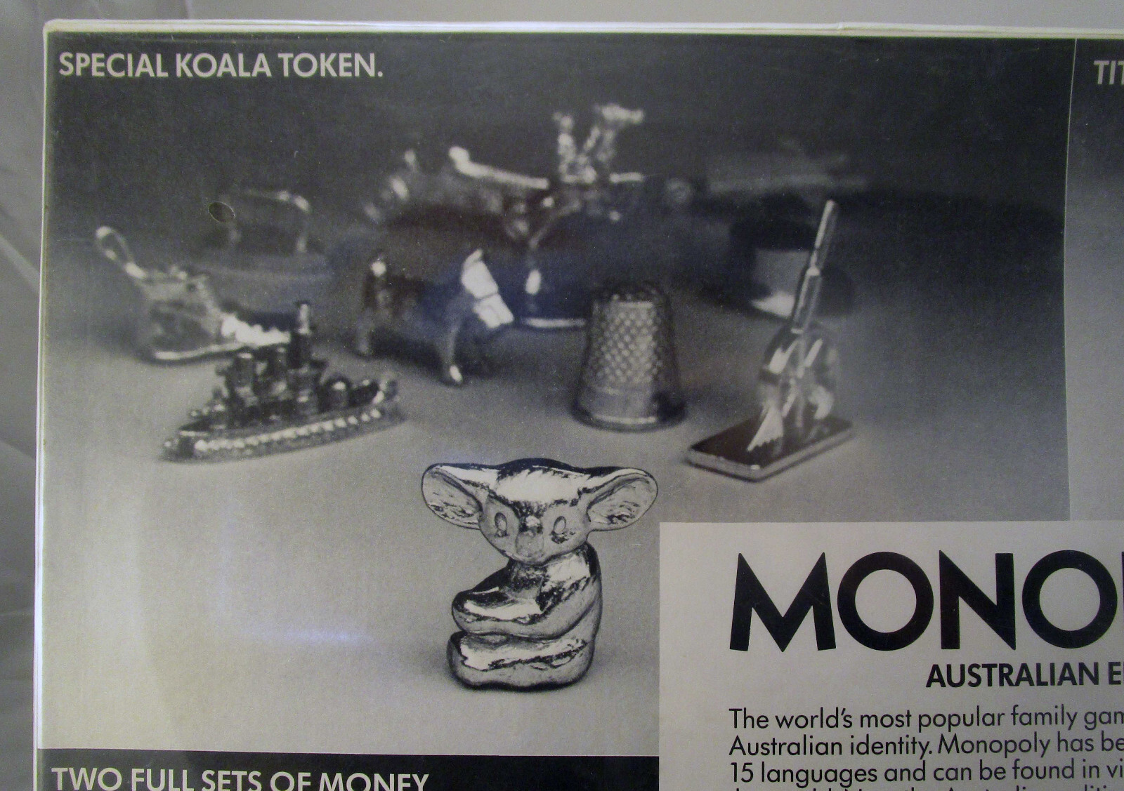 Four vintage non-US monopoly sets – Australia, Israel, Hong Kong, Venezuela