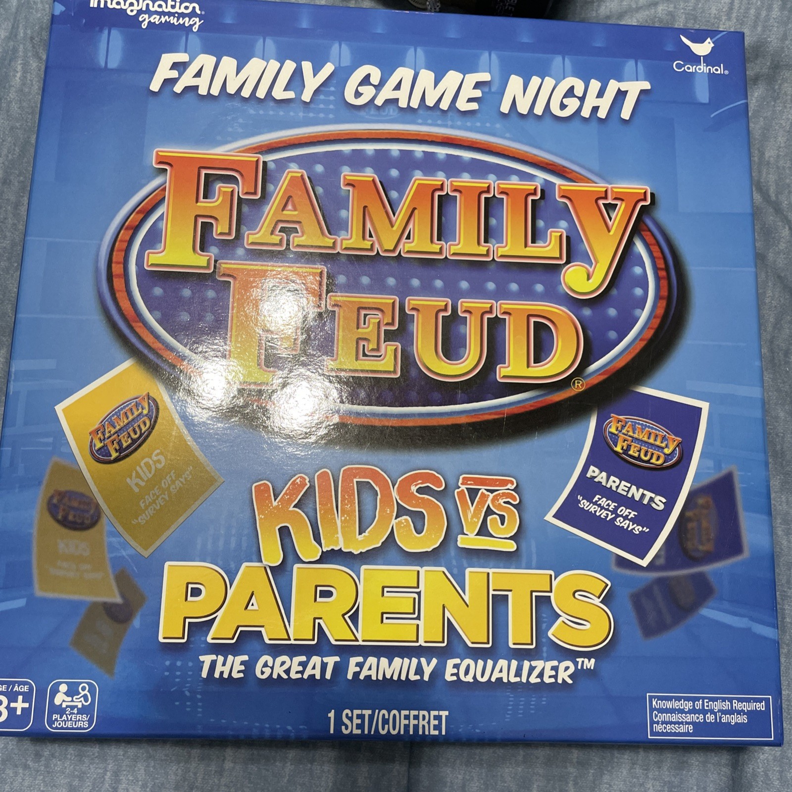 Family Feud: Kids vs. Parents Family Game Night NEW and SEALED