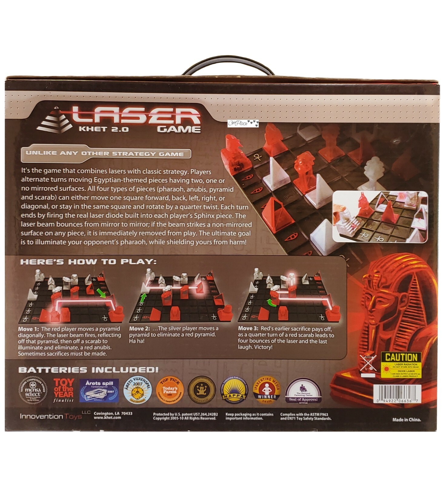 Innovention Toys The Laser Game Board Games Khet 2.0 2010