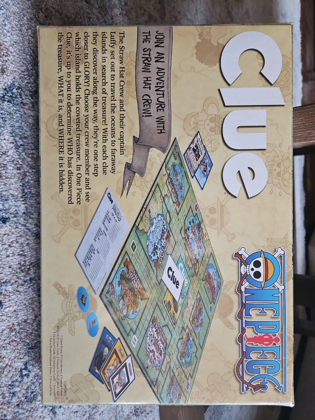 Sealed New Clue: One Piece ~ Board Game ~ The OP Games ~ Toei Animation