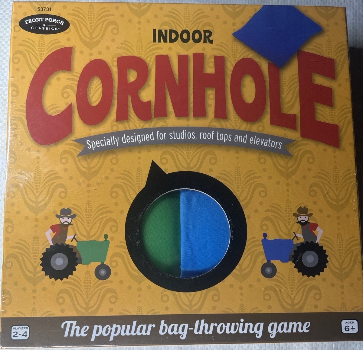 Indoor Cornhole Game Front Porch Classics Brand New Sealed Family Party Game