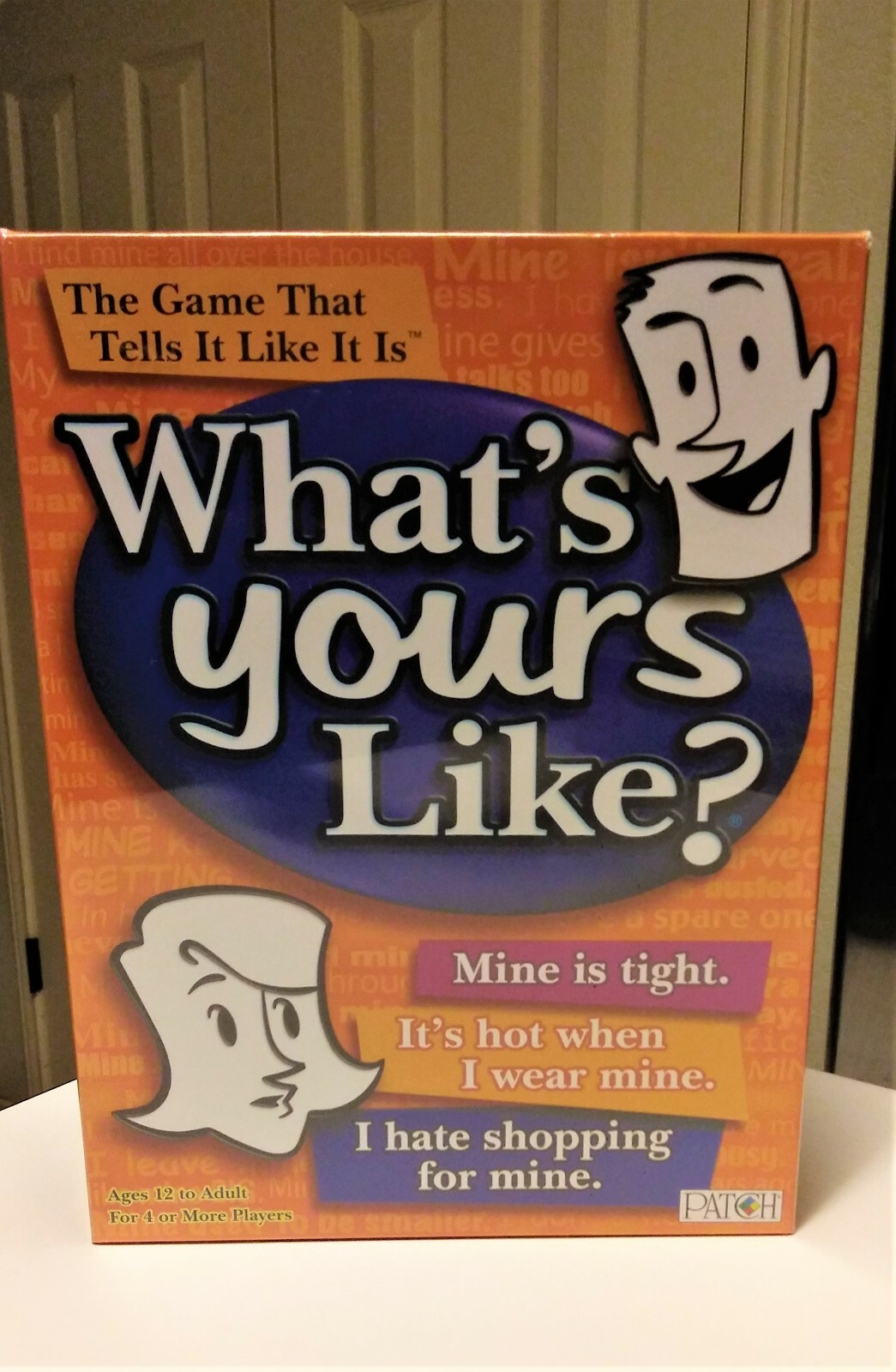 What’s Yours Like? Party Game by PATCH New Sealed