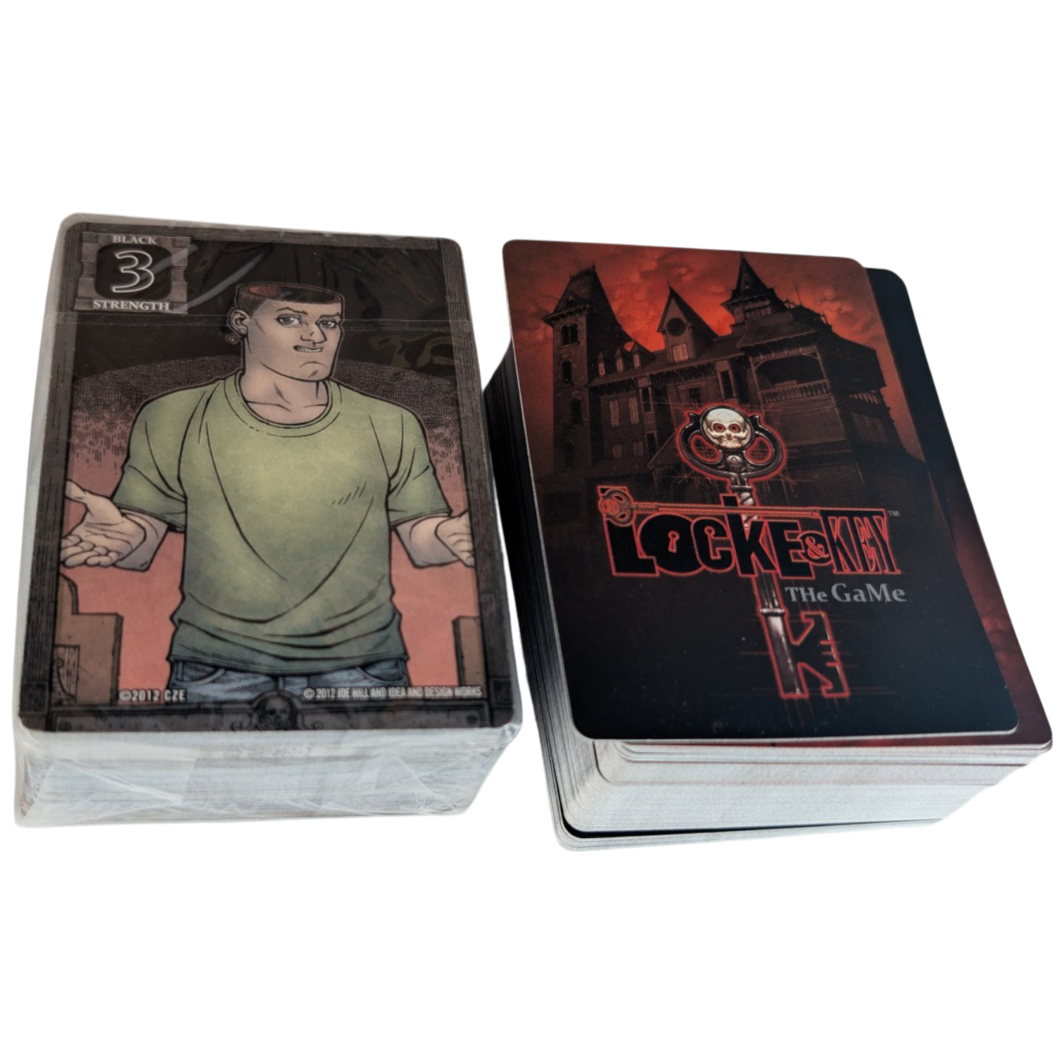 Locke & Key The Game 2012 Cryptozoic IDW Joe Hill Strategy Card Game