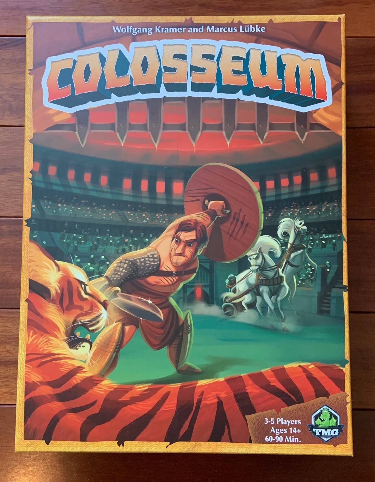 Colosseum Emperor’s Edition – Kickstarter – Metal Coins – TMG – Board Game