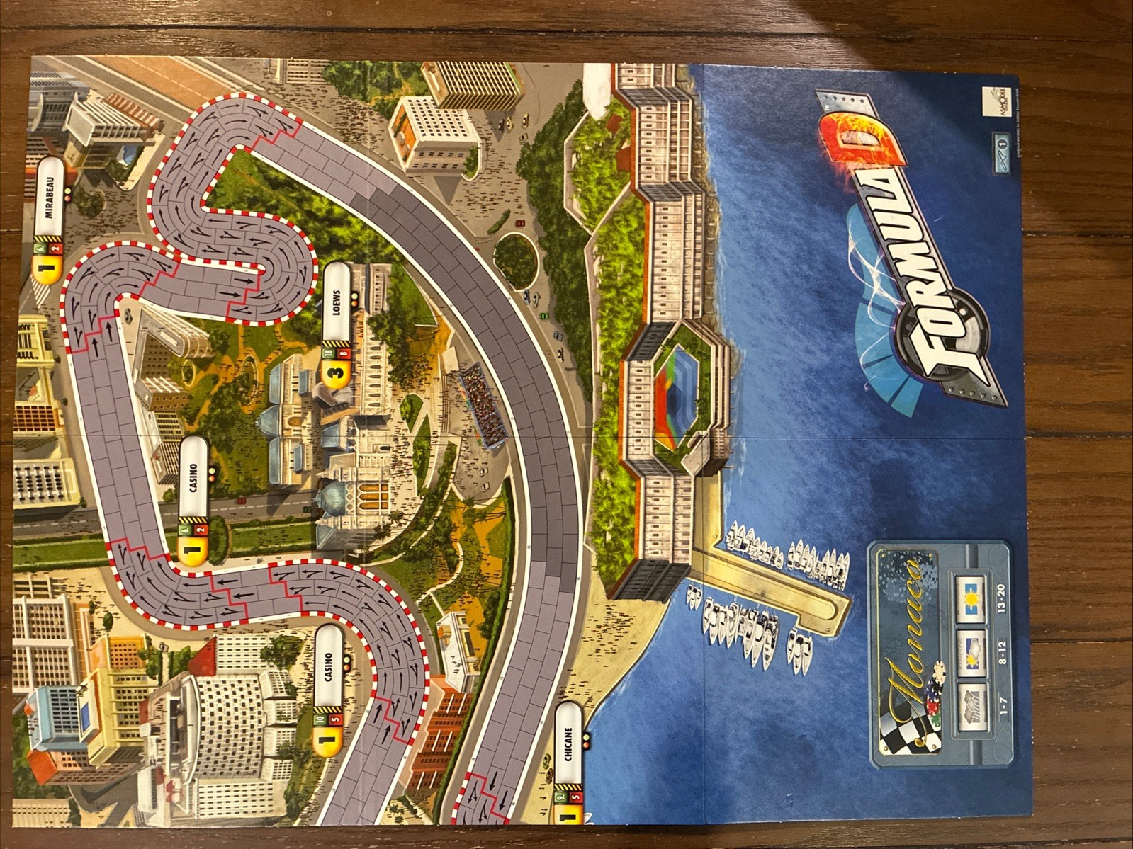 Asmodee Formula D Board Game Complete Mint Condition