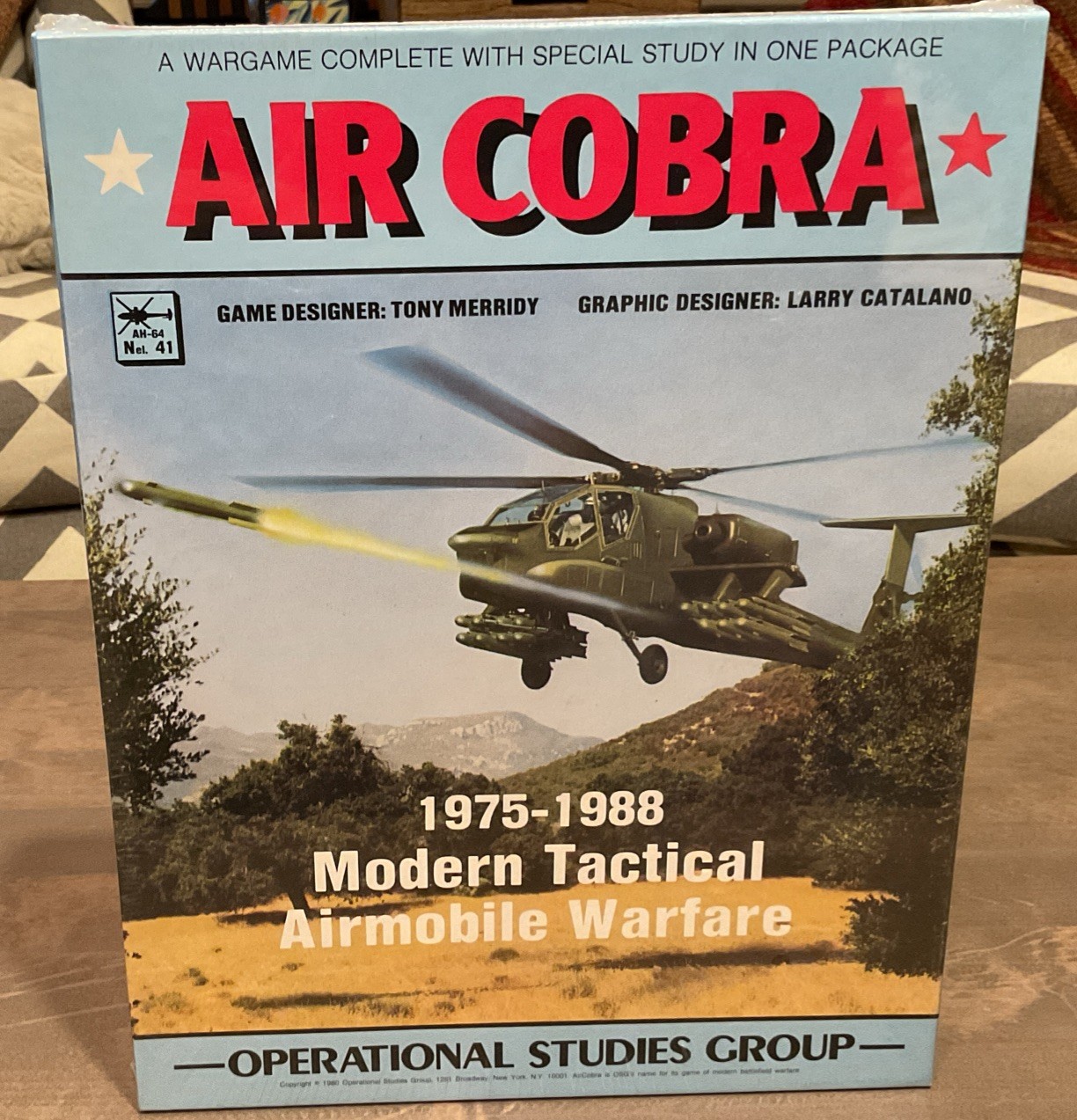 1980- AIR COBRA Board game by Operational Studies Group – IN SHRINK