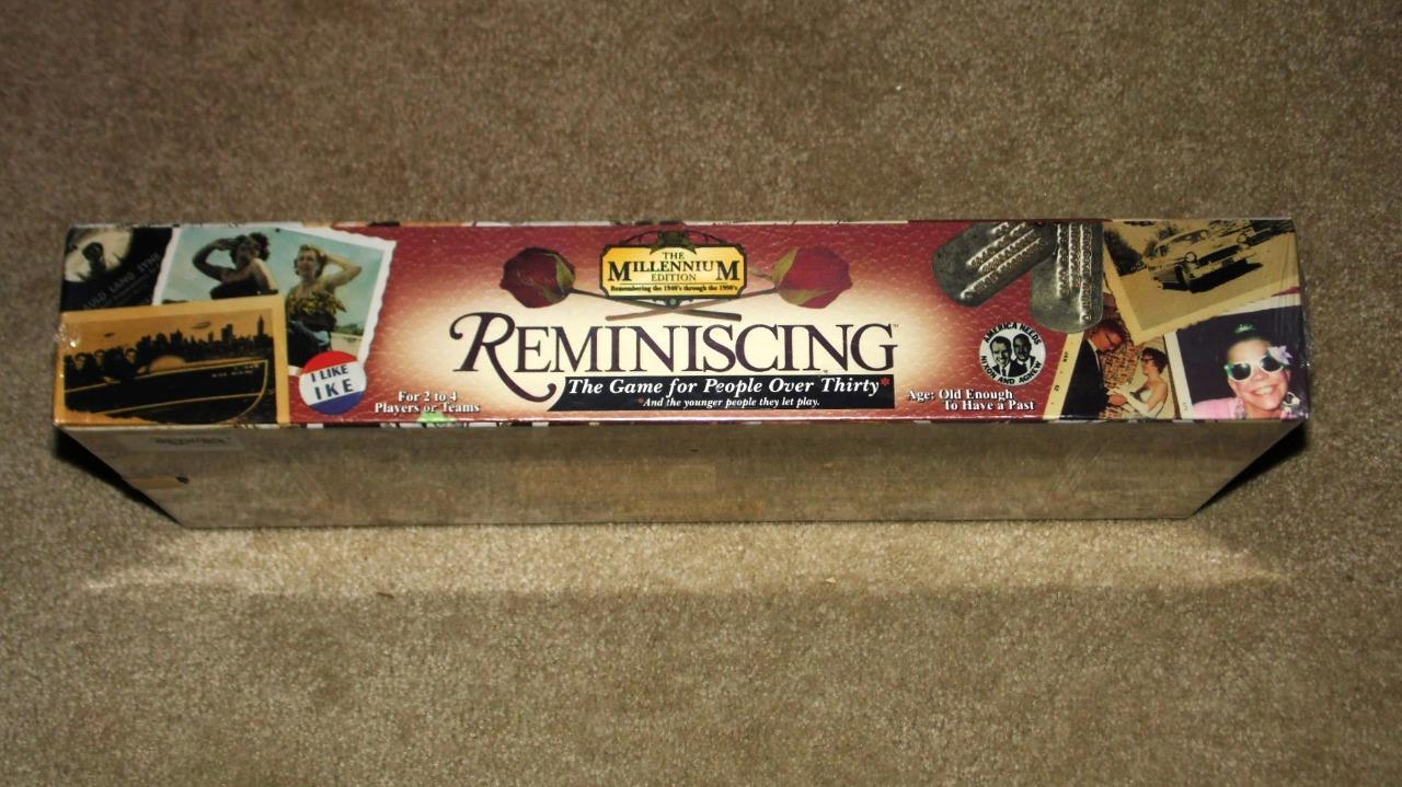 Reminiscing the Millennium Edition Board Game 1998 Brand New Sealed TDC Games