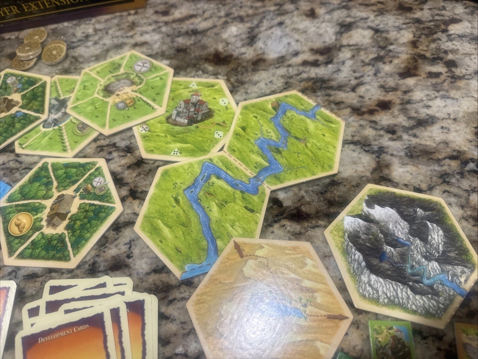 CATAN TRADERS AND BARBARIANS 5-6 PLAYER EXPANSION #3068 MAYFAIR GAMES RARE