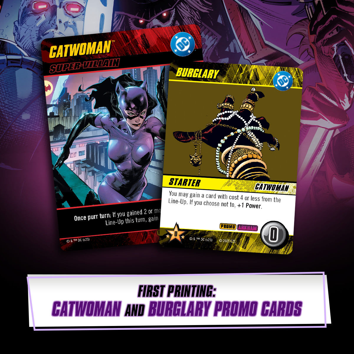 DC Deck-Building Game: Arkham Asylum (KICKSTARTER: Cover B – Matteo Scalera)