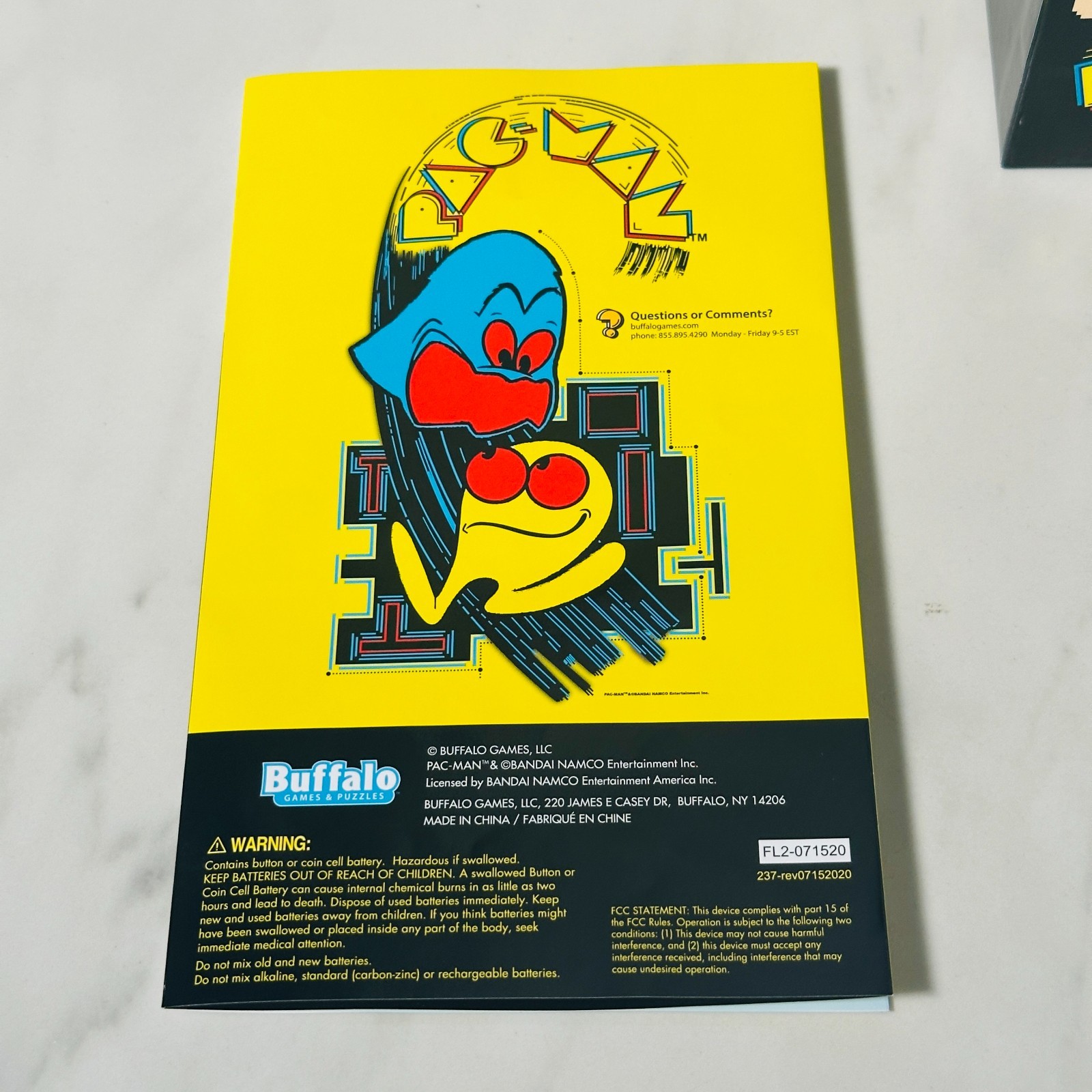Buffalo Games Pac Man The Board Game Bandai Namco