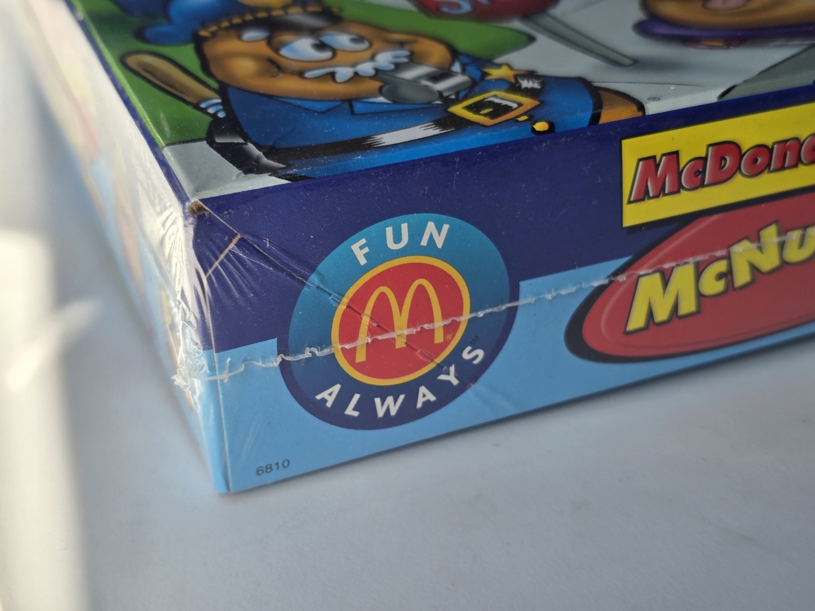 Vintage 2002 McDonald’s McNugget Buddies Bingo Board Game Patch Products SEALED