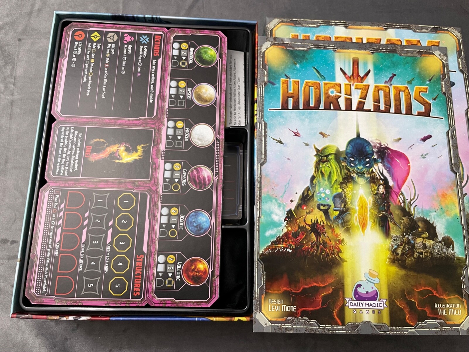 Horizons Board Game with Extermination Expansions – Daily Magic Games