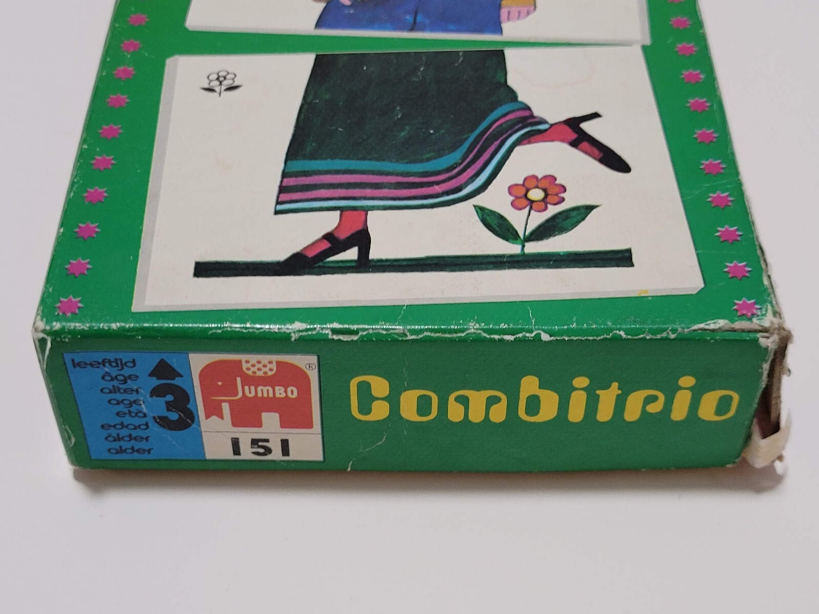 Vintage 1970’s Dutch COMBITRIO Card Game Combo Matching Head Body Legs 30 Cards
