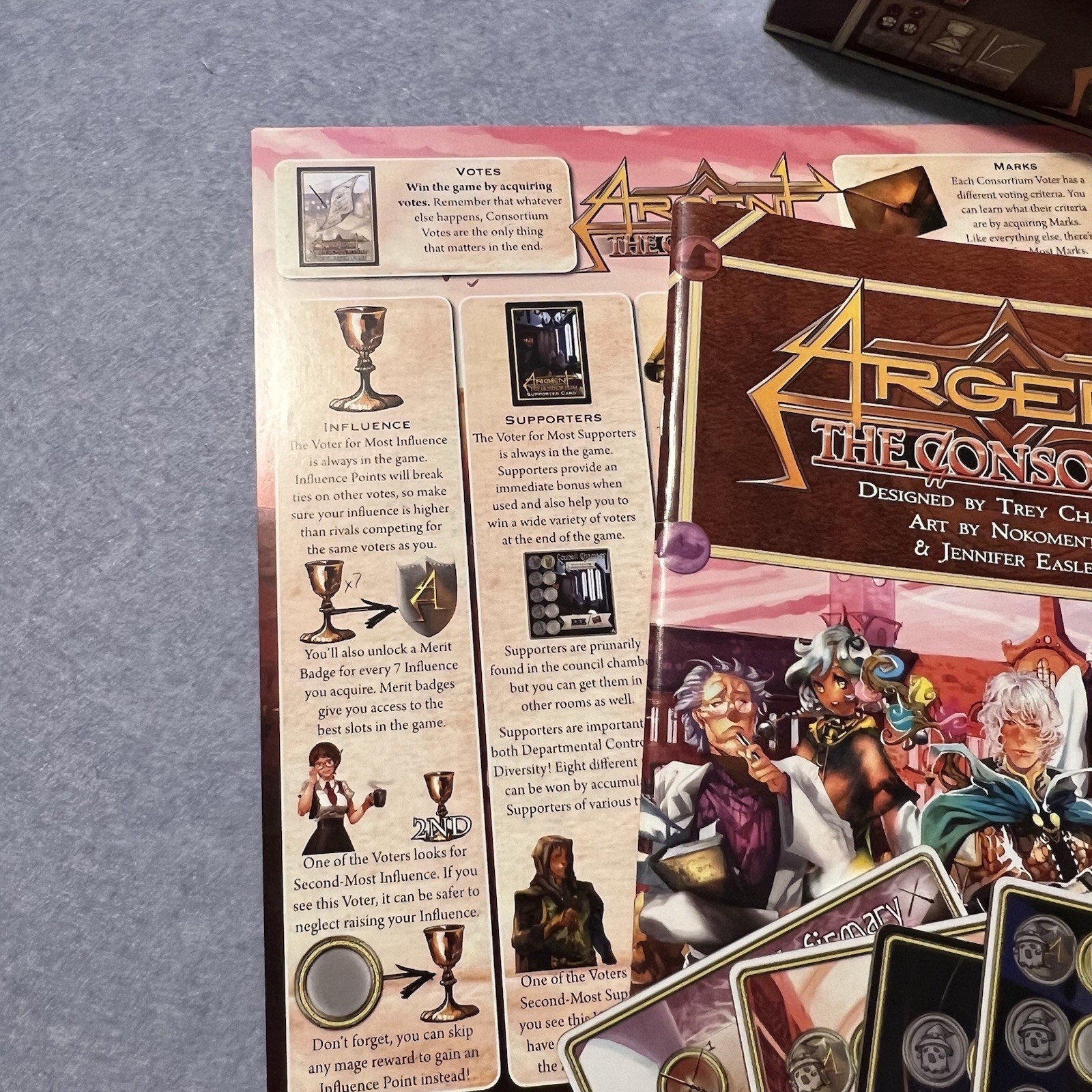 World of Indines Level 99 Games Argent The Consortium 2015 Complete