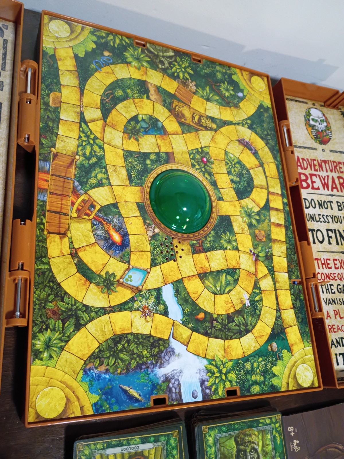 Jumanji Deluxe Electronic Board Game Spin Master 99% Complete Works Read